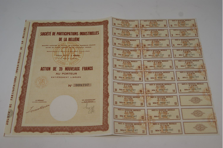 Société de participations...