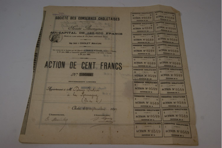 Société des conserves choletaises