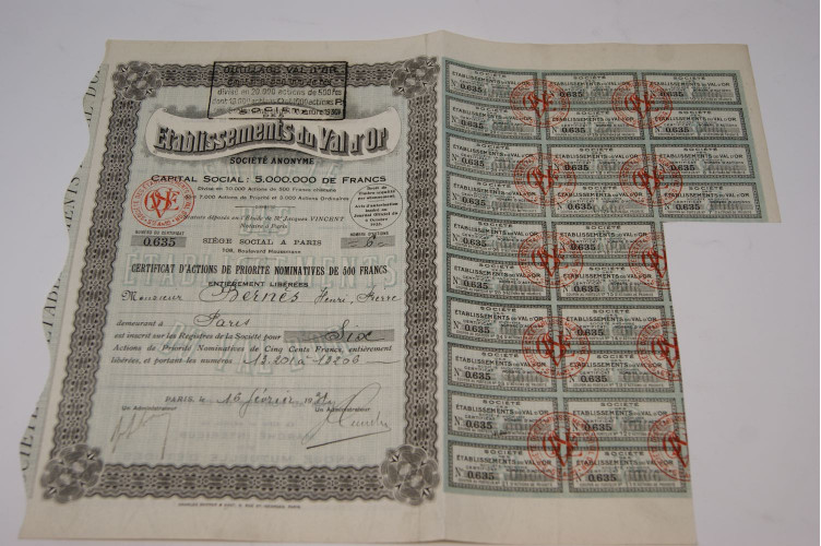 Société des Etablissements du Val d'Or