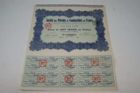 Société des pétroles et combustibles en France