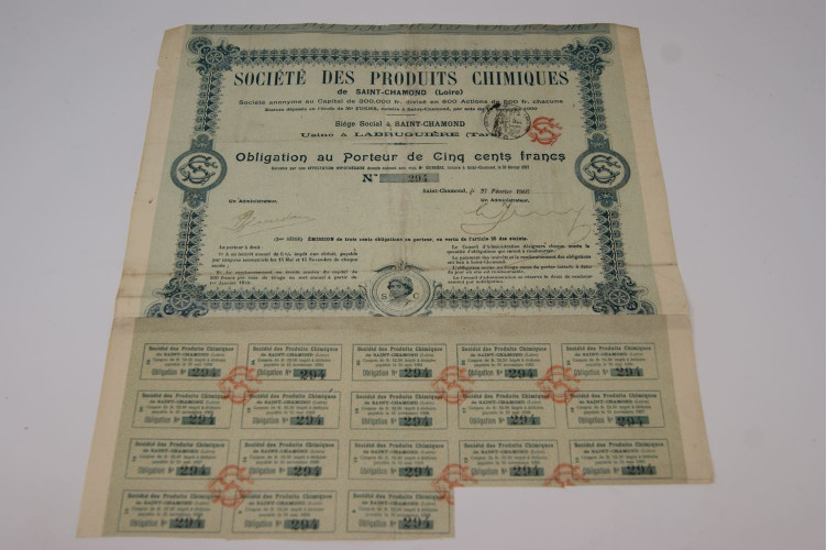 Société des produits chimiques de Saint-Chamond (Loire)