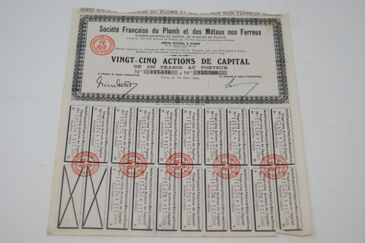 Société française du plomb et des métaux non ferreux