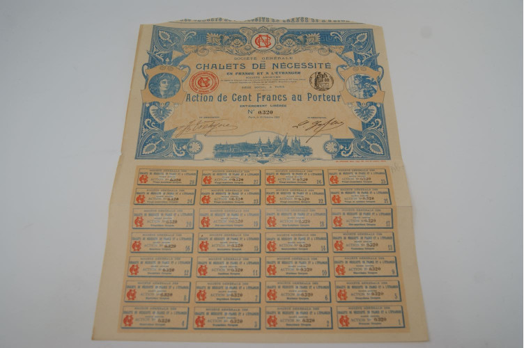 Société générale des chalets de nécessité en France et à l'étranger