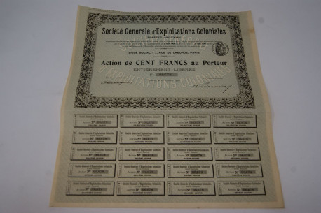 Société générale d'exploitations coloniales