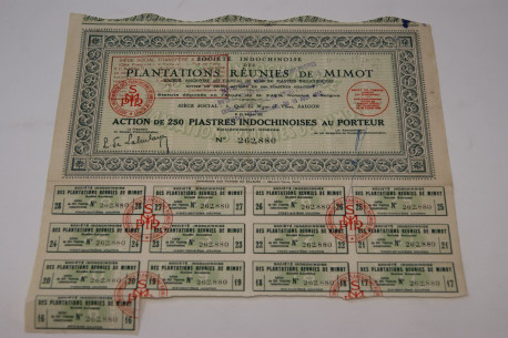 Société indochinoise des plantations réunies de Mimot