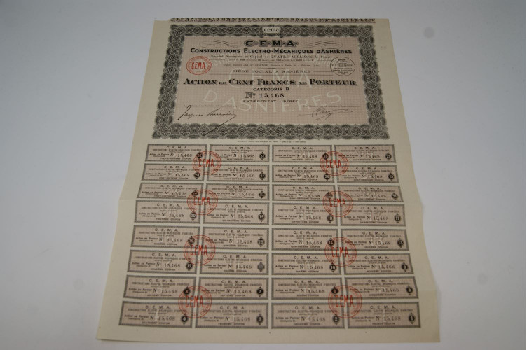 C.E.M.A Constructions Electro-Mécaniques d'Asnières