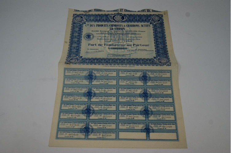 Compagnie des produits chimiques et charbons actifs Ed. Urbain