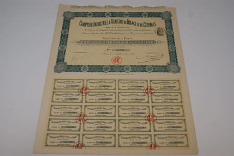 Comptoir industriel et agricole de France et des Colonies