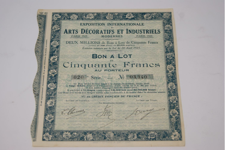 Exposition internationale des arts décoratifs et industriels