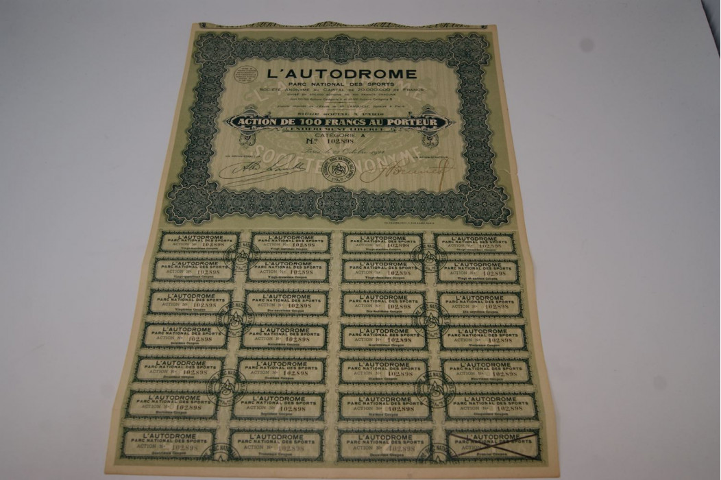 L'Autodrome Parc National des Sports