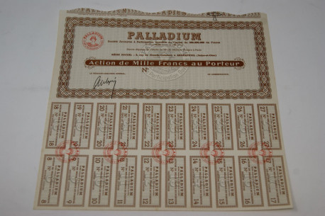 Palladium Société anonyme à participation ouvrière