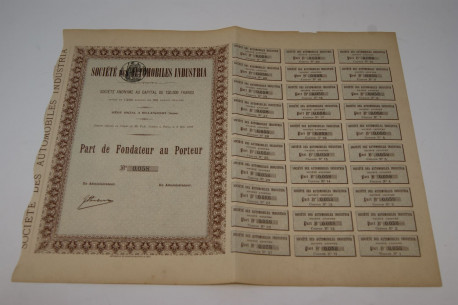 Société des automobiles Industria