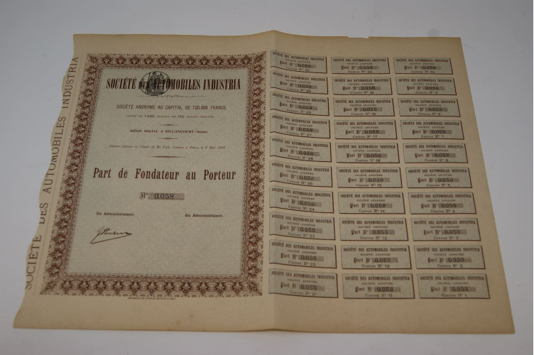 Société des automobiles Industria