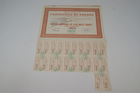 Société Nouvelle des Faienceries de Rousies