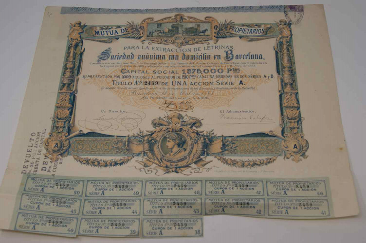 Mutua de propietarios para la extraccion de letrinas