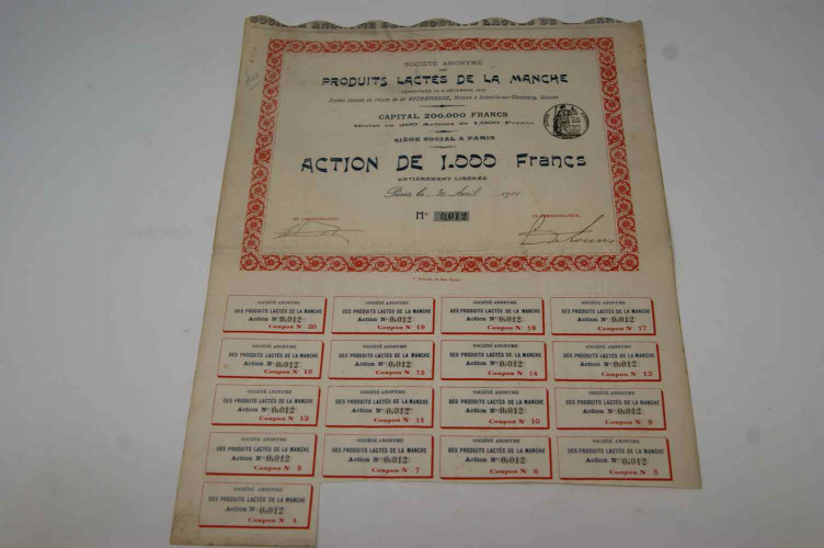 Société anonyme des produits lactés de la Manche