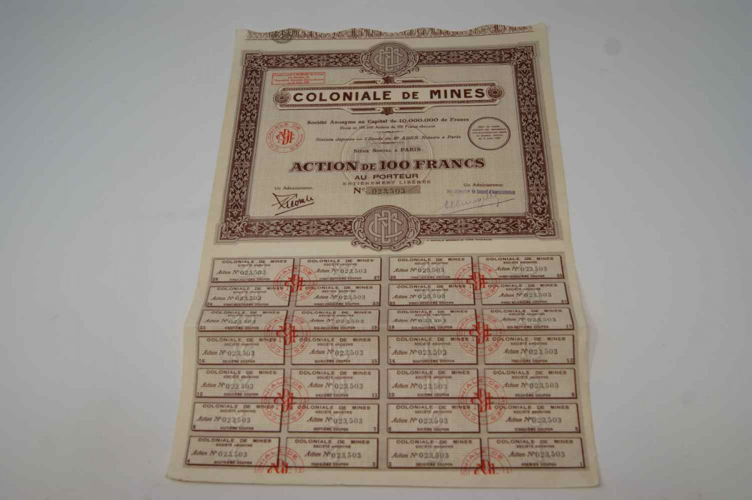 Coloniale de mines