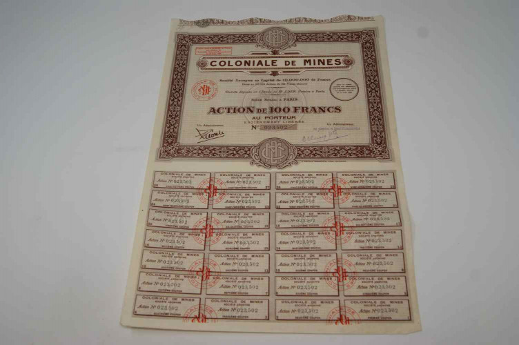 Coloniale de mines