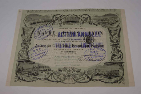 Compagnie de navigation du Havre à Paris et Lyon