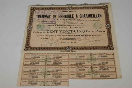 Compagnie du Tramway de Grenoble à Chapareillan