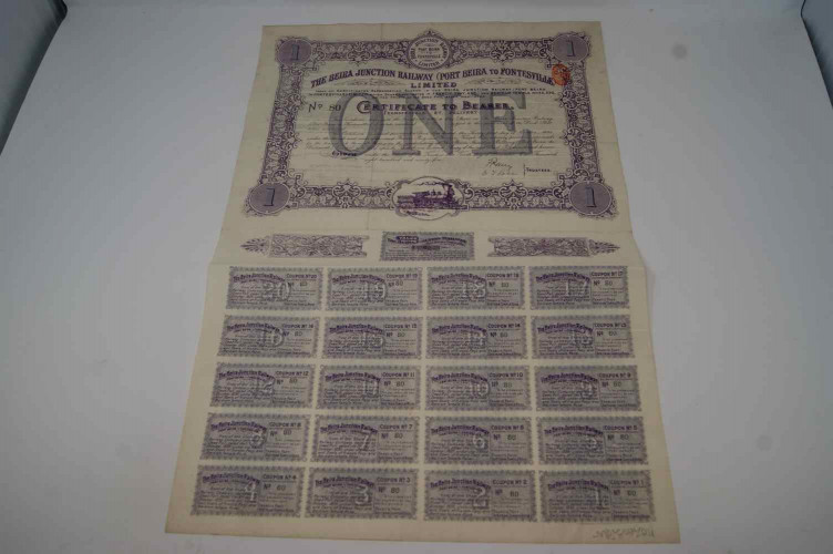 The Beira Junction Railway (Port Beira to Fontesville)