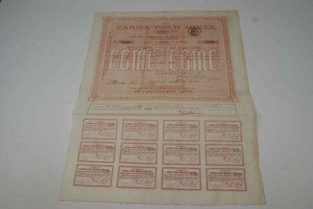 The Carisa Gold Mines Limited