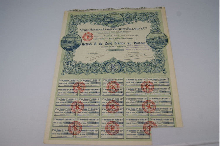 Anciens Etablissement Billard & Cie