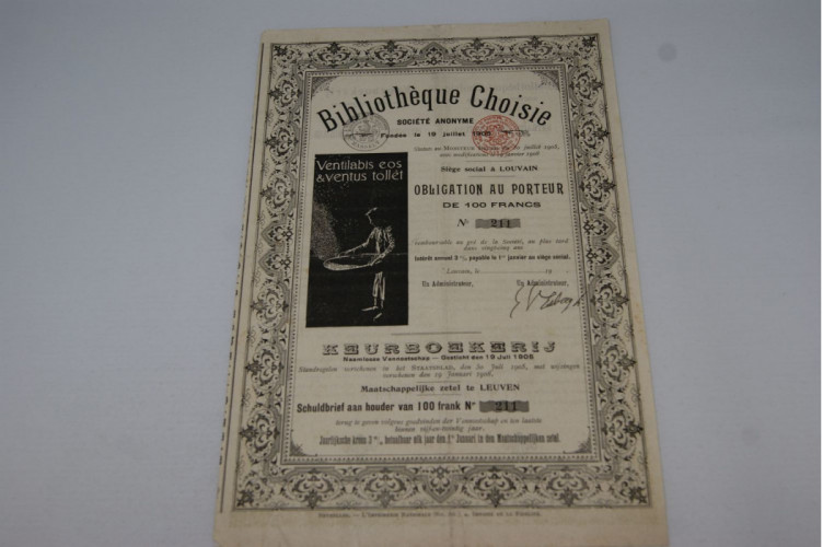 Bibliothèque Choisie