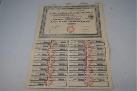 Compagnie des eaux minérales et thermales de Brides les Bains et Salins Moutiers