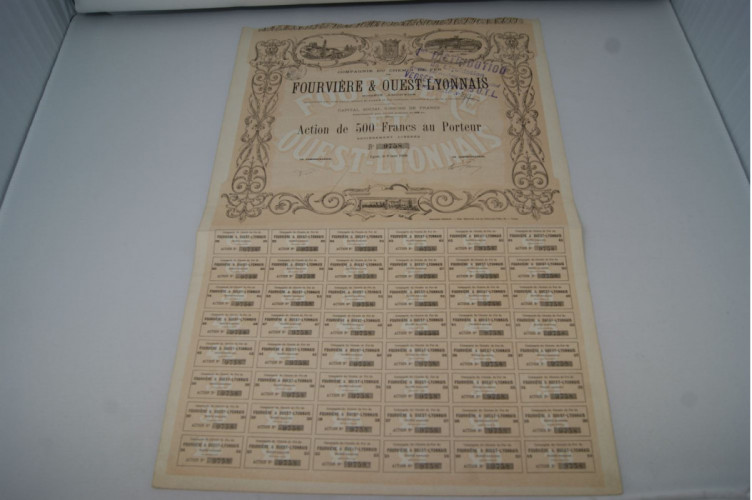 Compagnie du chemin de fer de Fourvière et Ouest-Lyonnais