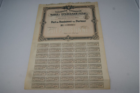 Compagnie francaise de la soie parisienne