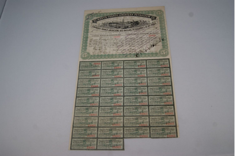 Compagnie franco-americaine des bassins petrolifère de ste Marie