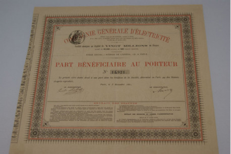 Compagnie générale d'éléctricité