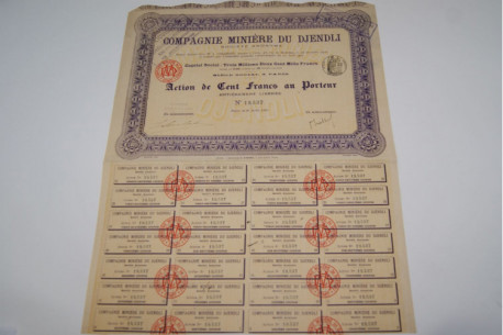 compagnie miniére du djendli