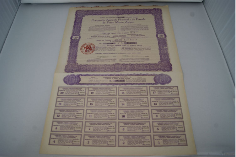 Companhia agricola florestal e de...