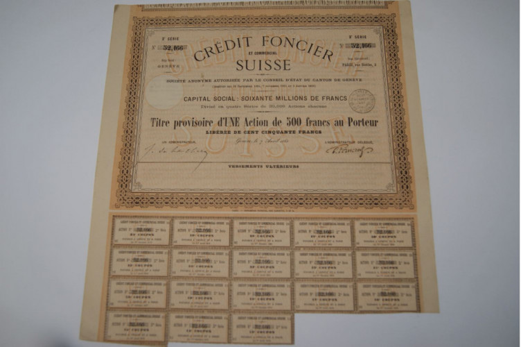 crédit foncier et commercial suisse