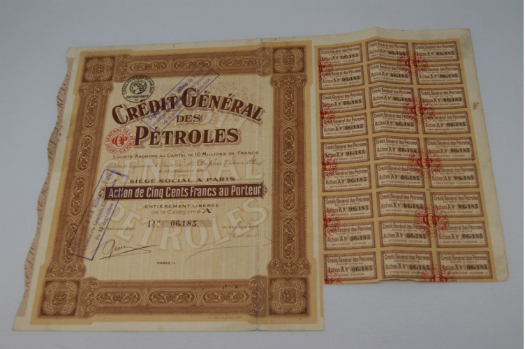 crédit général des pétroles