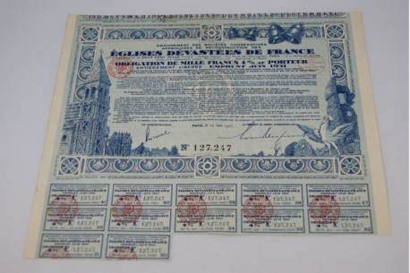 Eglises dévastée de France