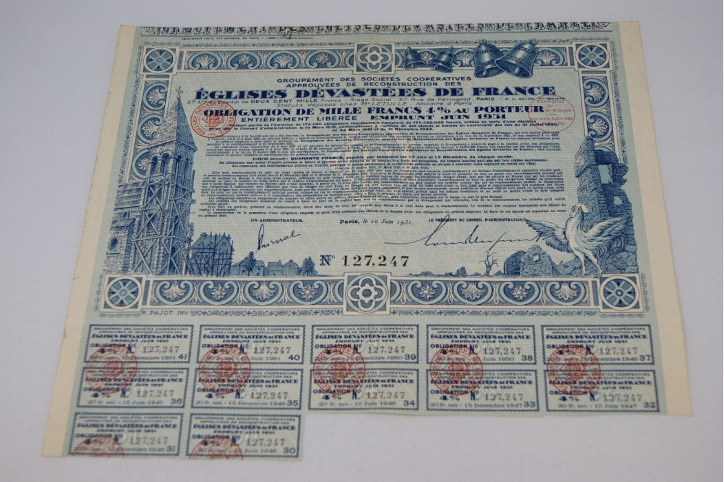 Eglises dévastée de France