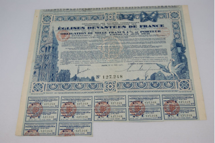 Eglises dévastée de France