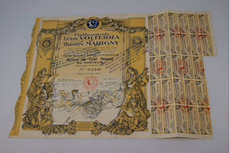 établissement léon volterra et théatre Marigny