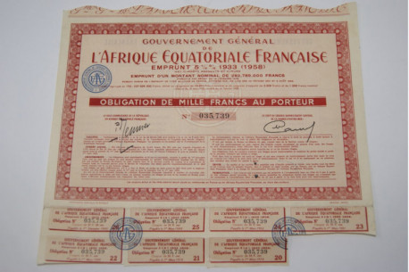 Gouvernement général de l'Afrique Equatoriale Française