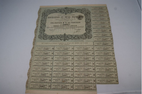 Houillères et mines françaises