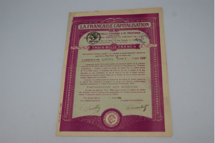 La Française Capitalisation