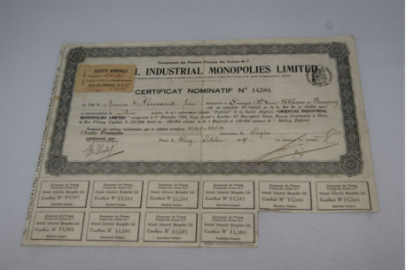 Oriental industrial monopolies limited