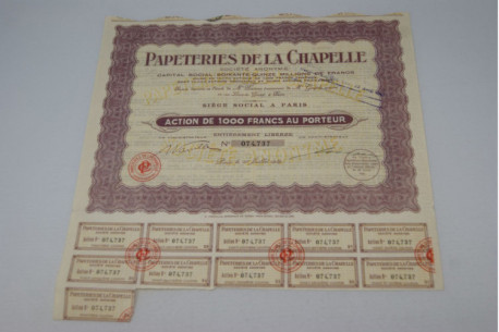 Papeterie de la Chapelle