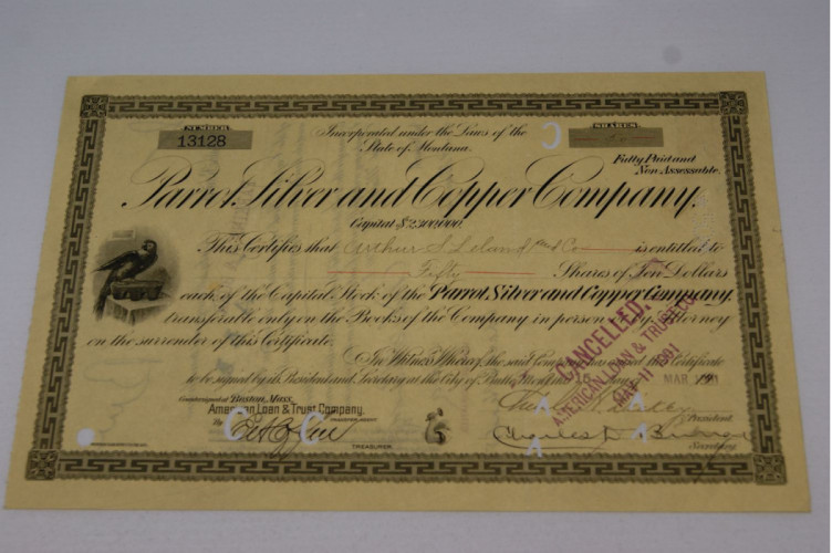 Parrot Silver and Copper Company