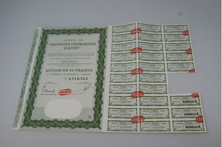 Produits chimiques d'Auby
