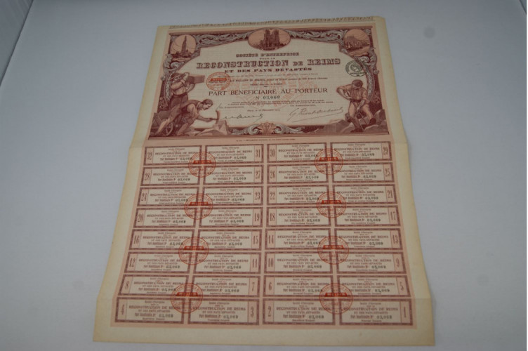 Société d'entreprises pour la reconstruction de Reims et des pays dévastés