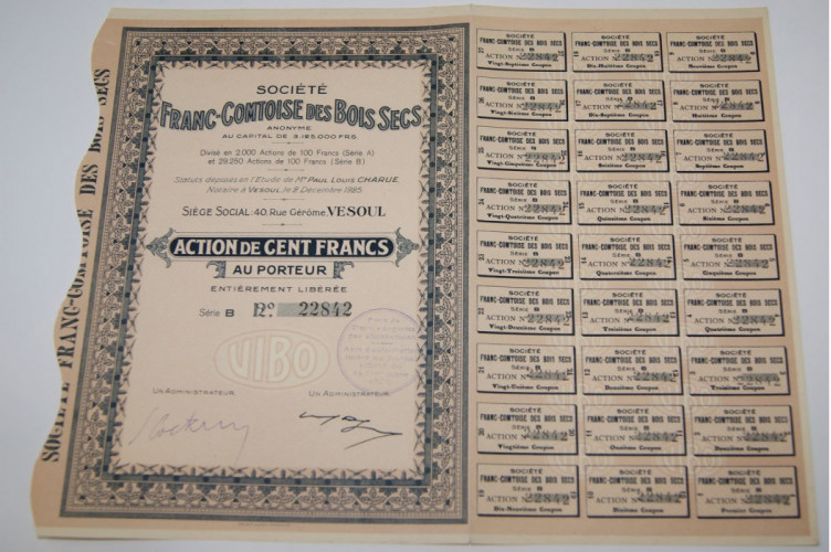 Société Franc-Comtoise des Bois Secs